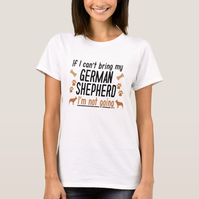 German Shepherd T-Shirt (Front)