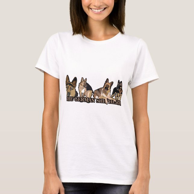 German Shepherd T-Shirt (Front)