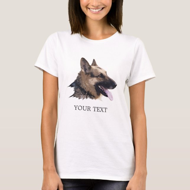 German Shepherd T-Shirt (Front)