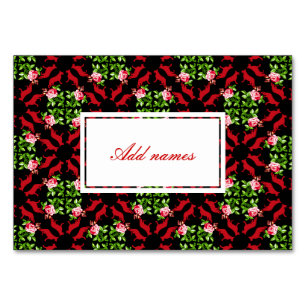 German Shepherd Tablecards Table Number