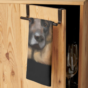 GERMAN SHEPHERD TEA TOWEL