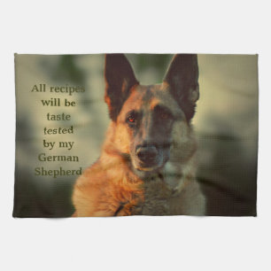 German Shepherd Tea Towel