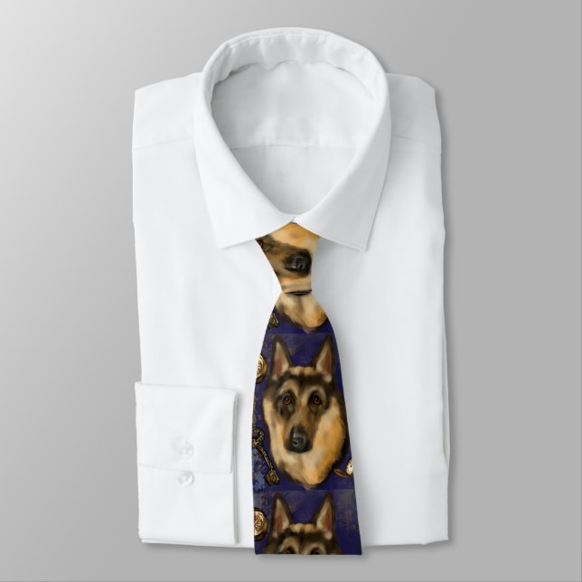 GERMAN SHEPHERD      TIE (Tied)