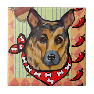 GERMAN SHEPHERD TILE