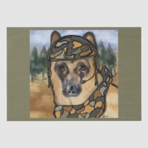 GERMAN SHEPHERD TISSUE PAPER