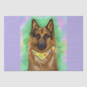 GERMAN SHEPHERD TISSUE PAPER