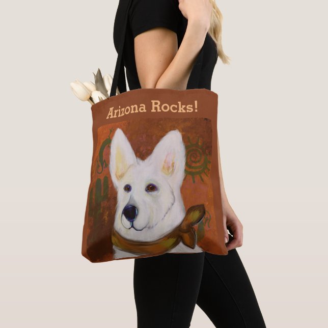 German Shepherd    Tote Bag (Close Up)
