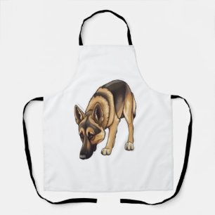 German Shepherd Tracking  Apron