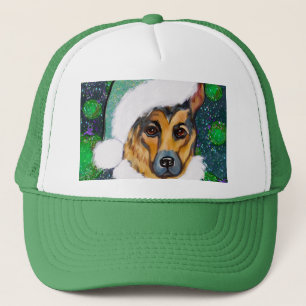 GERMAN SHEPHERD   TRUCKER HAT