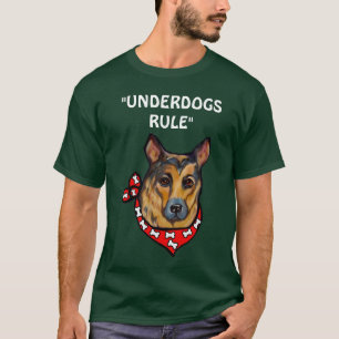 GERMAN SHEPHERD UNDERDOG T-Shirt