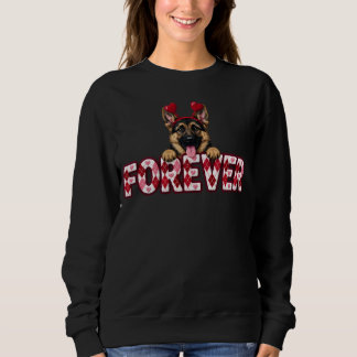 German Shepherd Valentine Sweatshirt