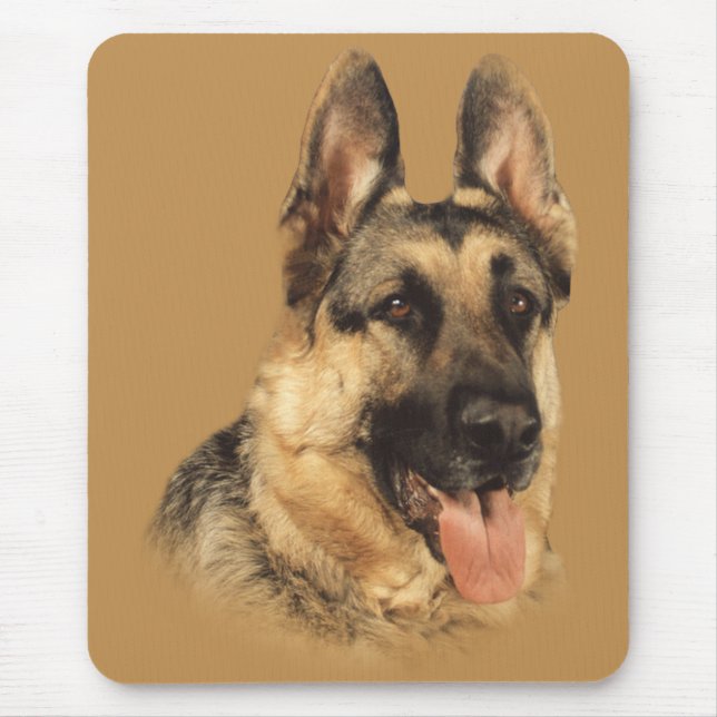 German Shepherd Very Handsome Mousepad (Front)