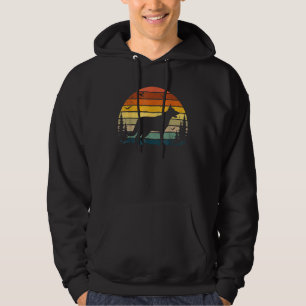 German Shepherd Vintage Retro Mum Dad Dog Pet 1 Hoodie