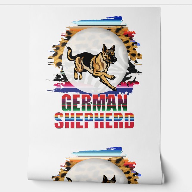 German Shepherd Wallpaper (Unrolling)