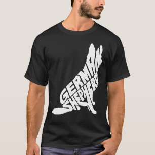 German Shepherd White 340 T-Shirt