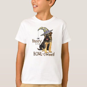 German Shepherd Witch T-Shirt