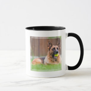 German Shepherd With Tennis Ball Mug