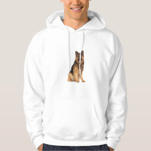German Shepherd, wrap straight design, dog lover, Hoodie