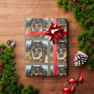 GERMAN SHEPHERD       WRAPPING PAPER