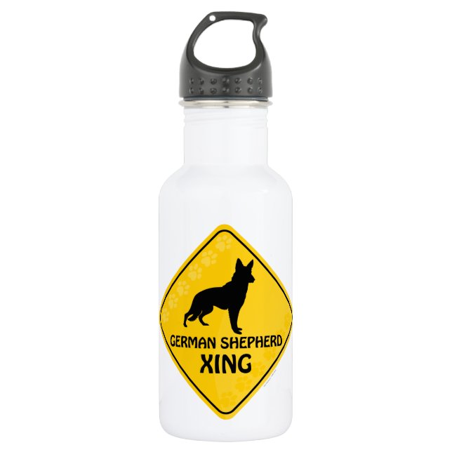 German Shepherd Xing 532 Ml Water Bottle (Front)