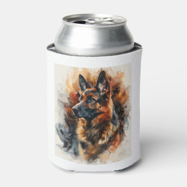 German Shepherds in Magnetic Fields Can Cooler (Can Front)