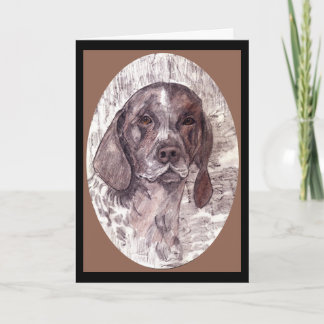 German Short Hair Pointer Greeting Card