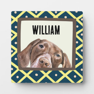German Short Haired Pointer custom photo frame pla