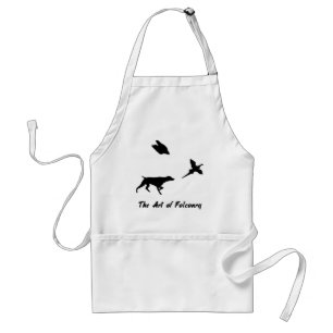 German Shorthair Pointer and Falconry Apron