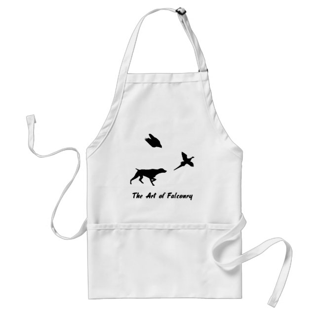German Shorthair Pointer and Falconry Apron (Front)