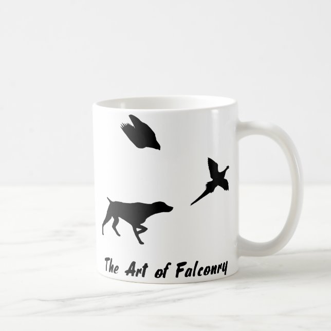 German Shorthair Pointer and Falconry Mug (Right)