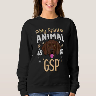 German Shorthair Pointer Apparel Gsp Dog 2 Sweatshirt
