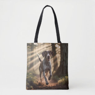 German Shorthair Pointer Elegant Shoulder Tote Bag