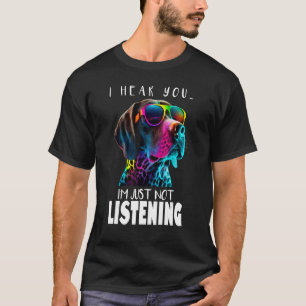 German Shorthair Pointer  GSP Dad Mum 1 T-Shirt