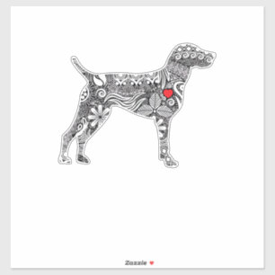 German Shorthair Pointer I GSP Dog Mum I Love Hear