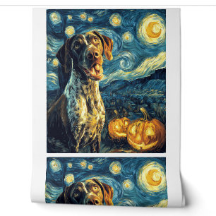 German Shorthaired Pointer 2 Cute Dog Halloween Ja Wallpaper