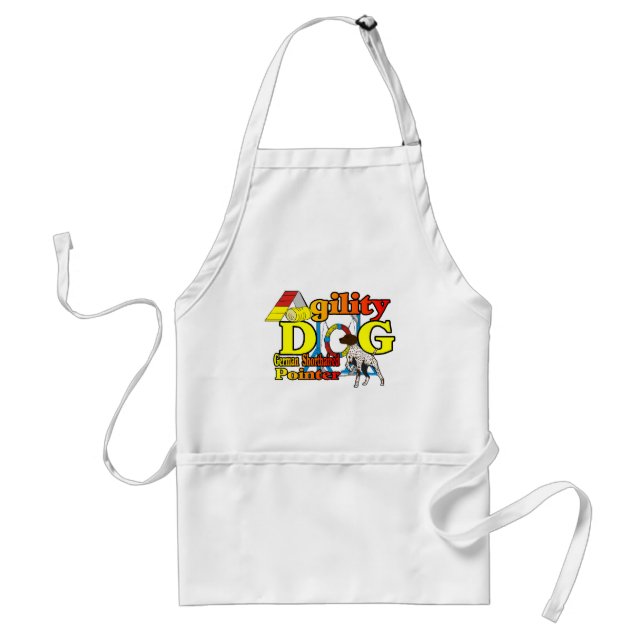 German Shorthaired Pointer Agility Gifts Standard Apron (Front)
