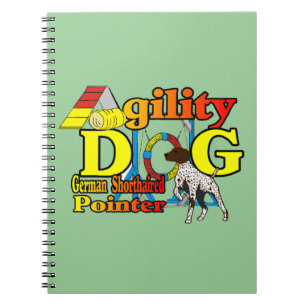 German Shorthaired Pointer Agility Notebook