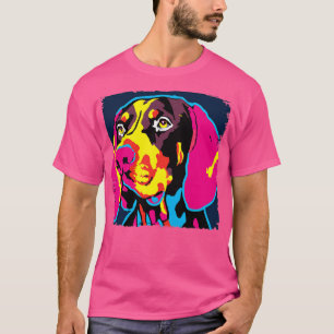 German Shorthaired Pointer Art Dog Lover Gifts 1 T-Shirt