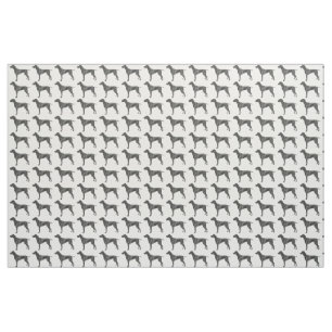 german shorthaired pointer black full fabric