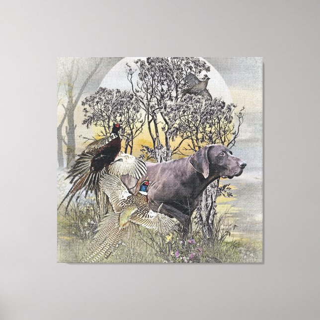 German Shorthaired Pointer    Canvas Print (Front)