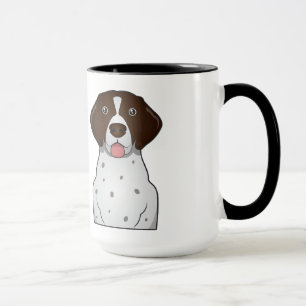 German Shorthaired Pointer Cartoon Mug