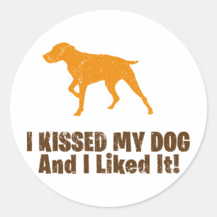 German Shorthaired Pointer Classic Round Sticker