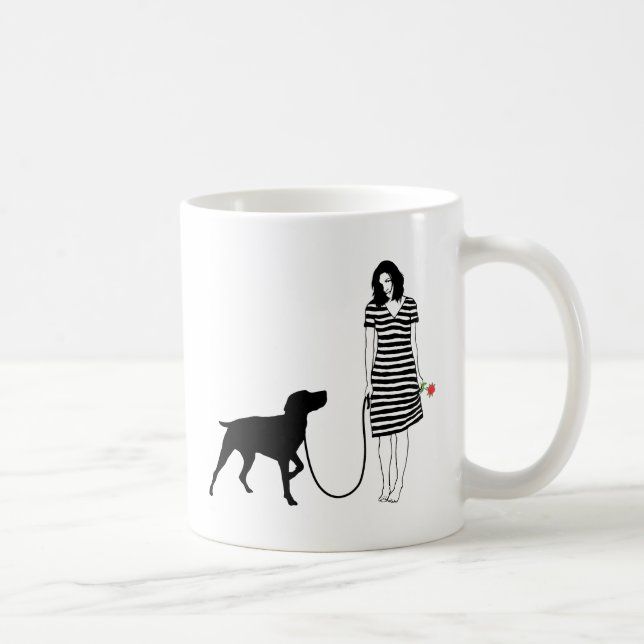 German Shorthaired Pointer Coffee Mug (Right)