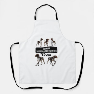 German Shorthaired Pointer Crew Apron