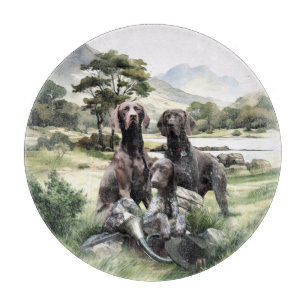 German Shorthaired Pointer Cutting Board