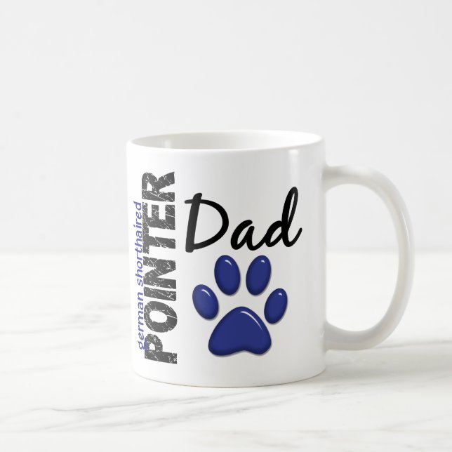 German Shorthaired Pointer Dad 2 Coffee Mug (Right)