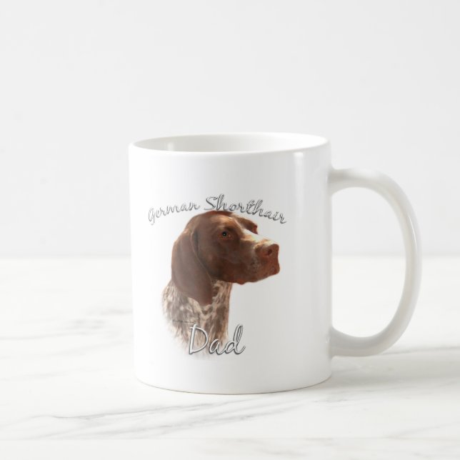 German Shorthaired Pointer Dad 2 Coffee Mug (Right)