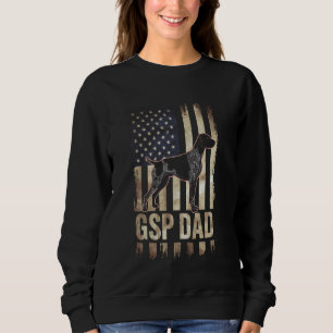German Shorthaired Pointer Dad Dog Lover American Sweatshirt