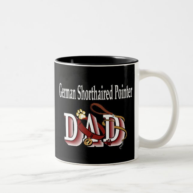 German Shorthaired Pointer Dad Mug (Right)
