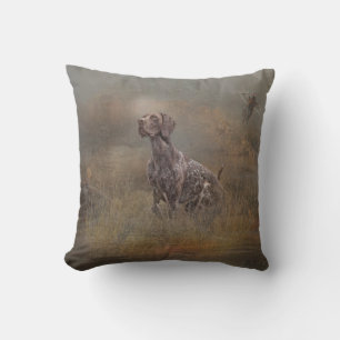 German Shorthaired Pointer ,Deutsch Kurzhaar Tapes Cushion